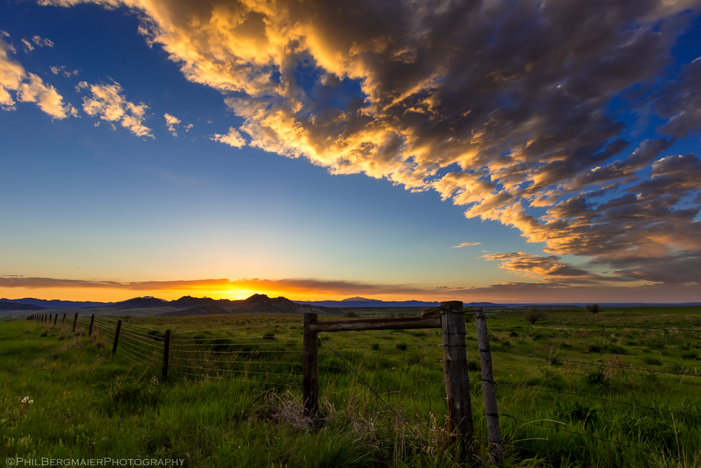 Laramie Peak Sunset Photo